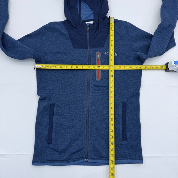 Columbia Omni-Shield Altitude Aspect Jacket Mens Small Fleece Full Zip Hoodie - Picture 6 of 9